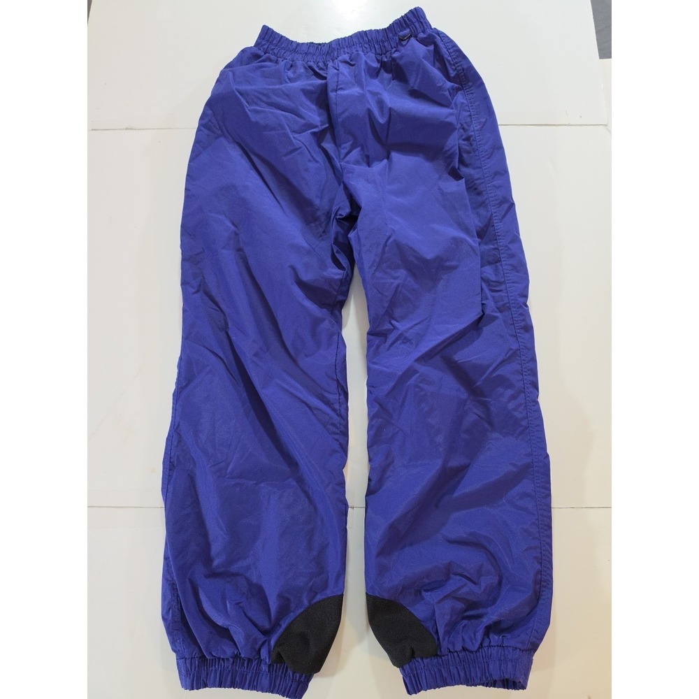 Vintage Columbia SnowPants Womens Medium Blue Pocket Sportswear Nylon 90s